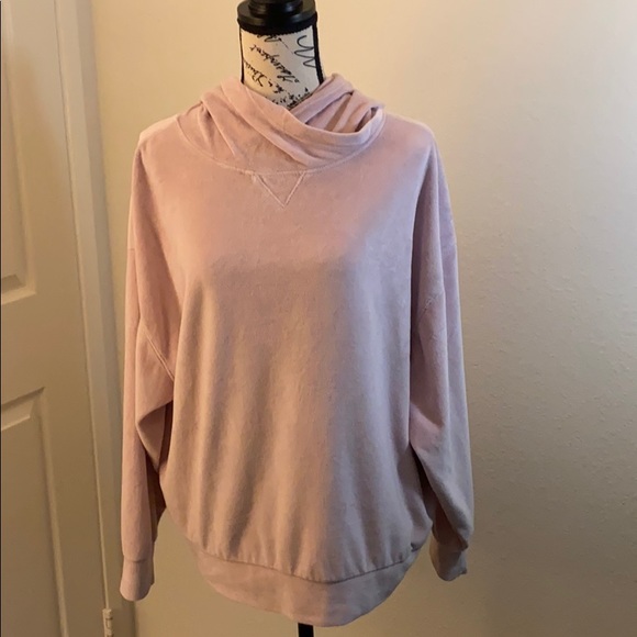 Fabletics Tops - Adorable! Fabletics Velour Pullover with Hood